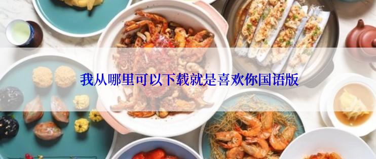  我从哪里可以下载就是喜欢你国语版