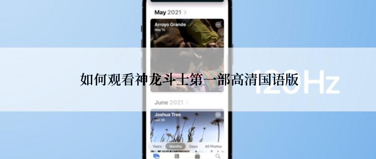  如何观看神龙斗士第一部高清国语版