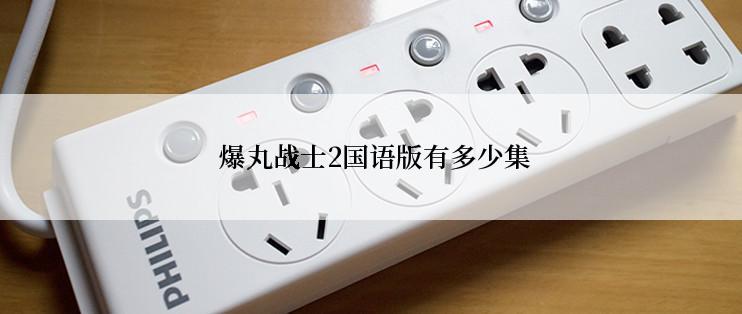  爆丸战士2国语版有多少集