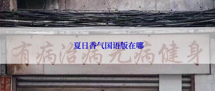  夏日香气国语版在哪