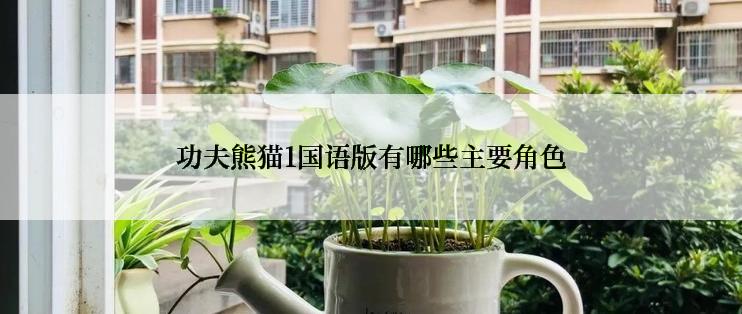 功夫熊猫1国语版有哪些主要角色