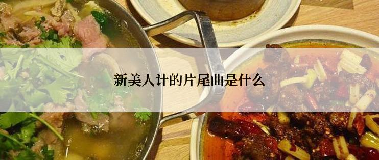 新美人计的片尾曲是什么