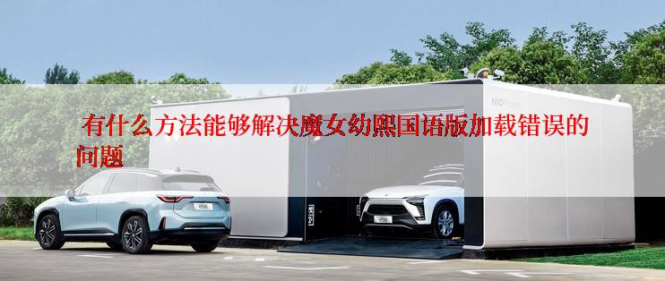  有什么方法能够解决魔女幼熙国语版加载错误的问题
