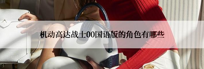 机动高达战士00国语版的角色有哪些