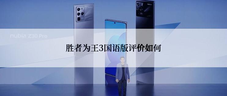 胜者为王3国语版评价如何