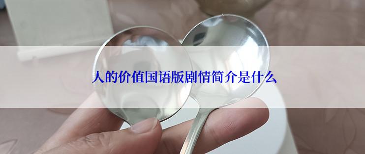  人的价值国语版剧情简介是什么