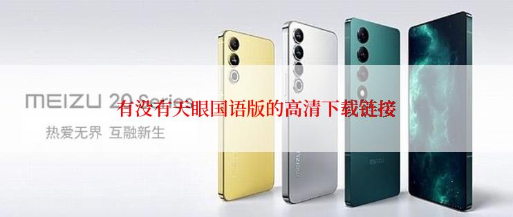 有没有天眼国语版的高清下载链接