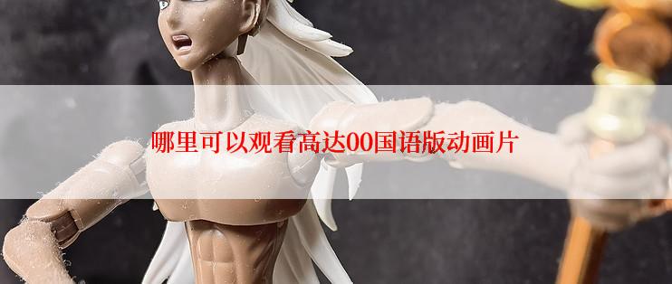 哪里可以观看高达00国语版动画片