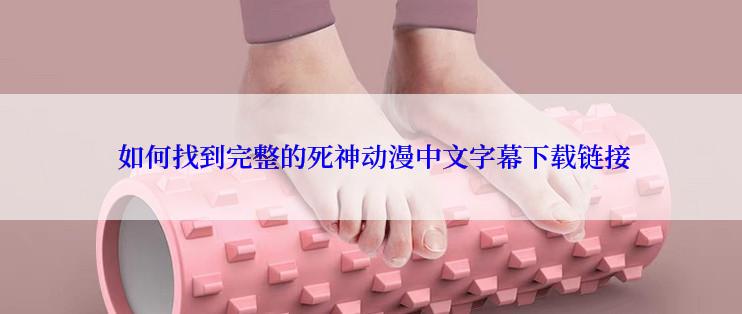 如何找到完整的死神动漫中文字幕下载链接