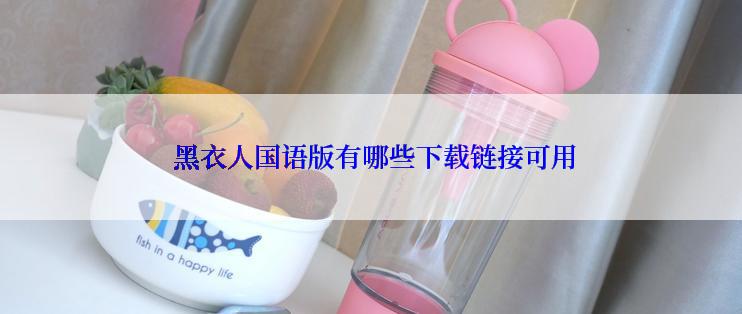  黑衣人国语版有哪些下载链接可用