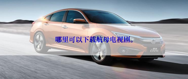 哪里可以下载航母电视剧。