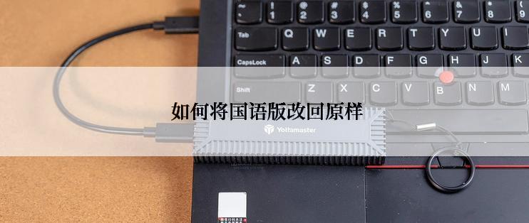  如何将国语版改回原样