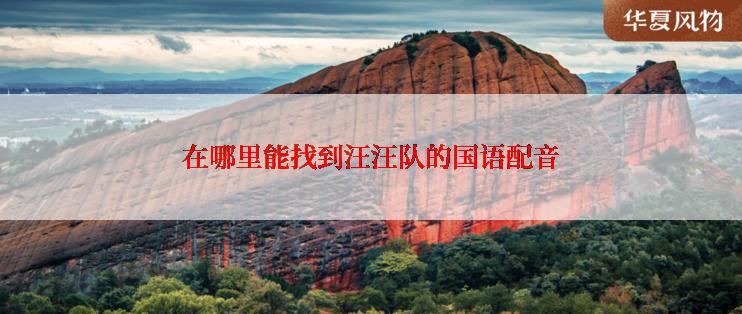 在哪里能找到汪汪队的国语配音