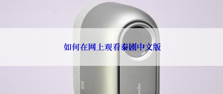 如何在网上观看泰剧中文版