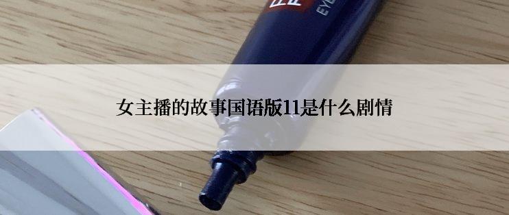 女主播的故事国语版11是什么剧情