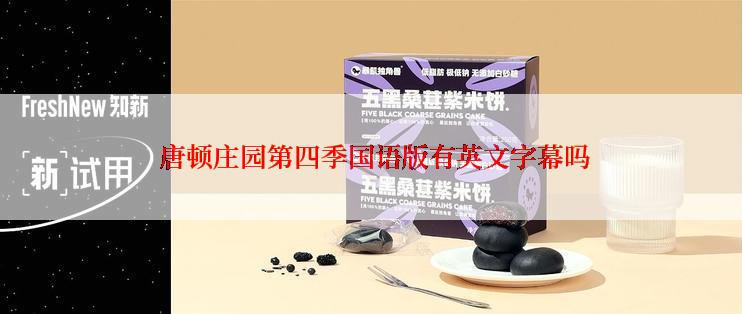  唐顿庄园第四季国语版有英文字幕吗