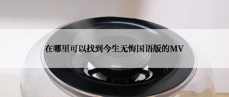 在哪里可以找到今生无悔国语版的MV