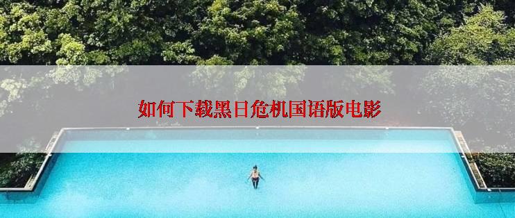  如何下载黑日危机国语版电影