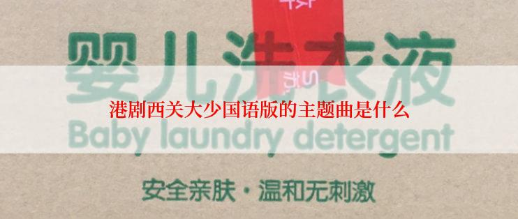 港剧西关大少国语版的主题曲是什么