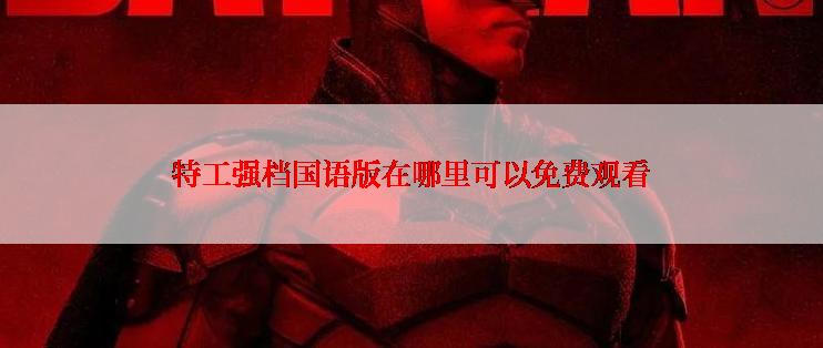 特工强档国语版在哪里可以免费观看