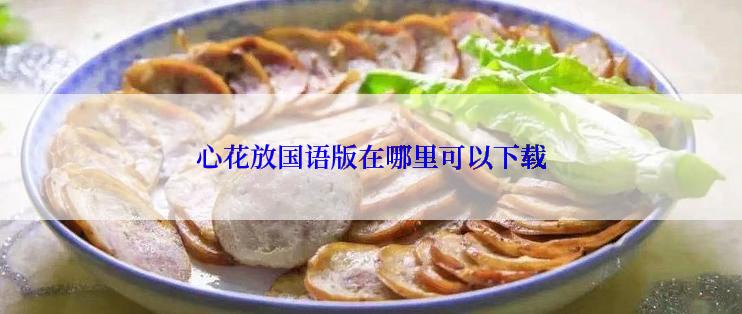 心花放国语版在哪里可以下载