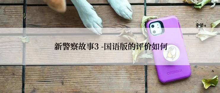  新警察故事3 -国语版的评价如何