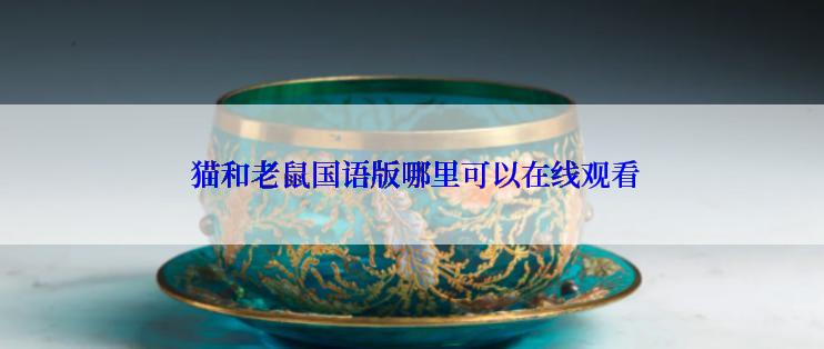  猫和老鼠国语版哪里可以在线观看