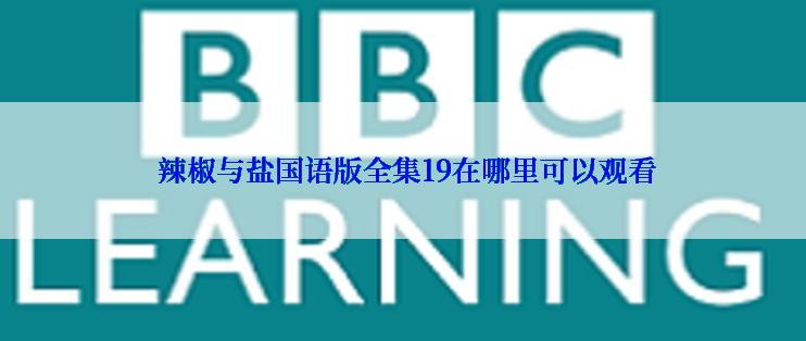  辣椒与盐国语版全集19在哪里可以观看