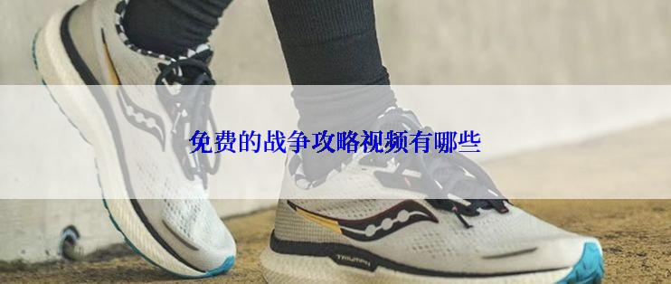 免费的战争攻略视频有哪些