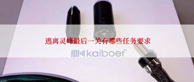 逃离灵峰最后一关有哪些任务要求