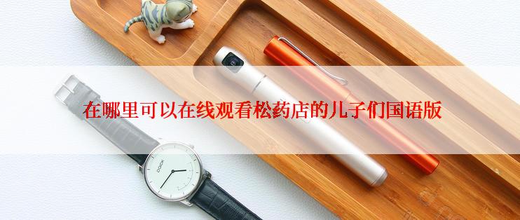  在哪里可以在线观看松药店的儿子们国语版