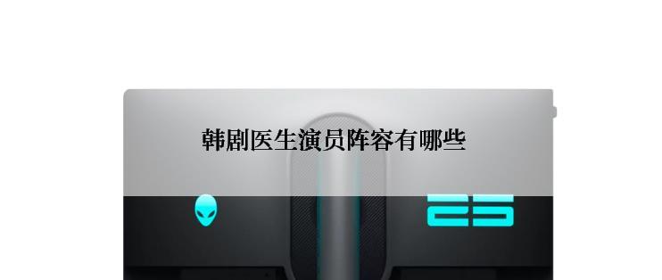  韩剧医生演员阵容有哪些