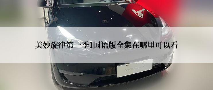美妙旋律第一季1国语版全集在哪里可以看