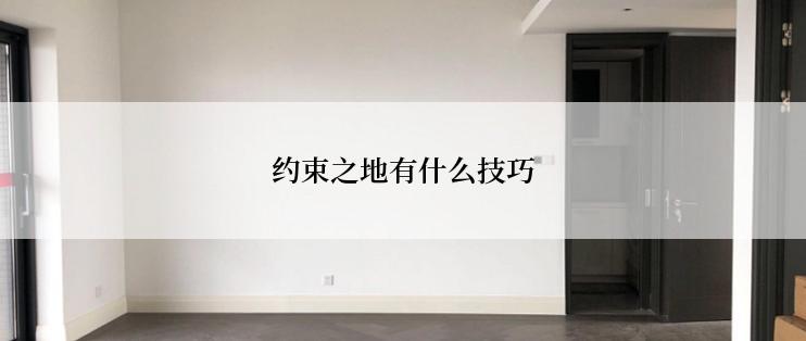 约束之地有什么技巧