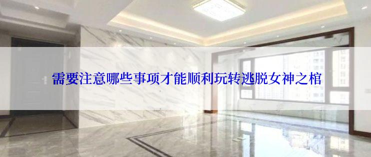  需要注意哪些事项才能顺利玩转逃脱女神之棺