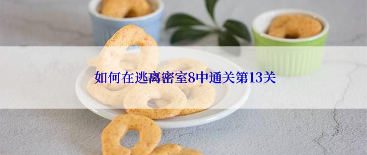 如何在逃离密室8中通关第13关