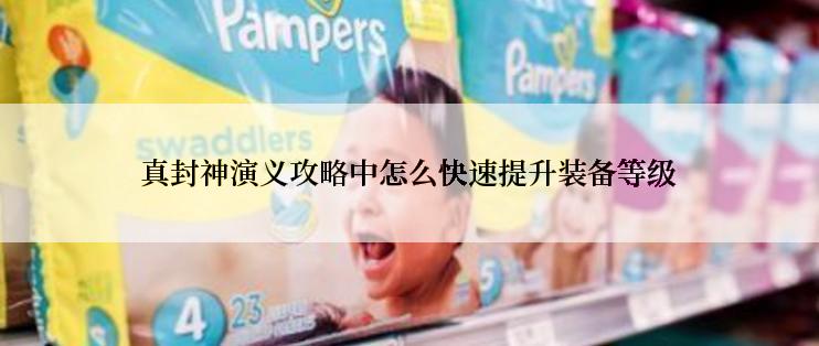 真封神演义攻略中怎么快速提升装备等级