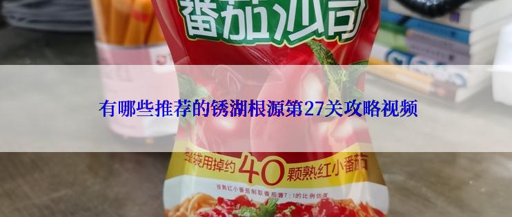  有哪些推荐的锈湖根源第27关攻略视频