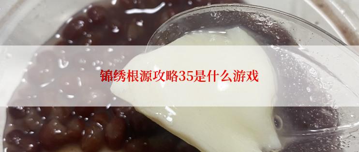 锦绣根源攻略35是什么游戏