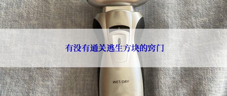 有没有通关逃生方块的窍门