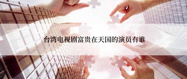  台湾电视剧富贵在天国的演员有谁