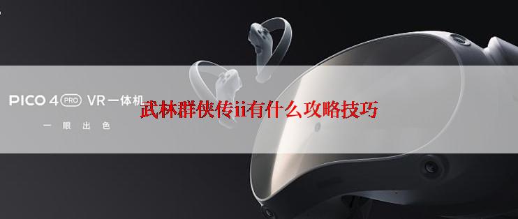 武林群侠传ii有什么攻略技巧