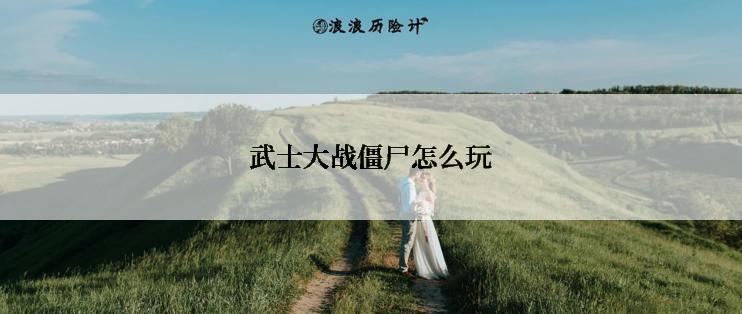 武士大战僵尸怎么玩