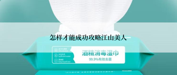 怎样才能成功攻略江山美人
