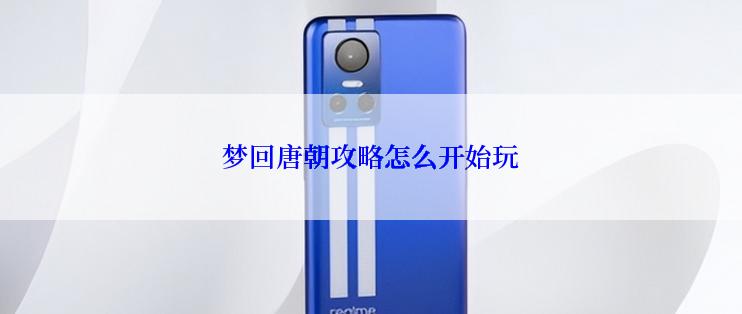 梦回唐朝攻略怎么开始玩