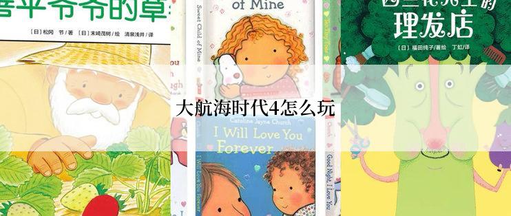 大航海时代4怎么玩