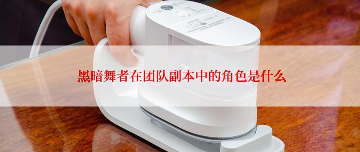  黑暗舞者在团队副本中的角色是什么