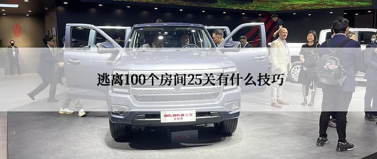  逃离100个房间25关有什么技巧