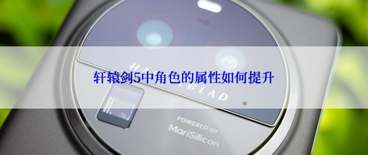轩辕剑5中角色的属性如何提升