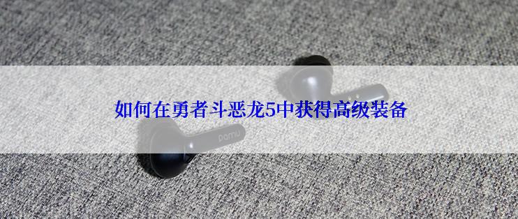  如何在勇者斗恶龙5中获得高级装备